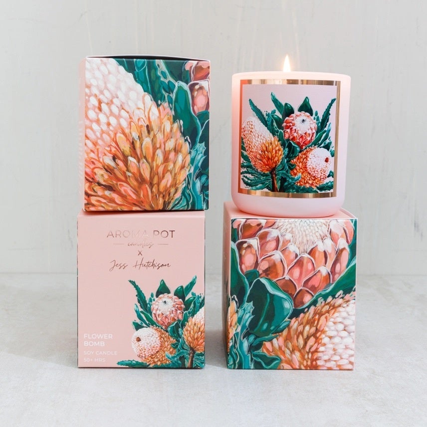 Flowerbomb candle online